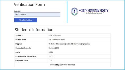 Online Degree Verification .